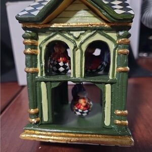 MacKenzie-Childs 3 french hens 12 days christmas tree Ornament retired rare